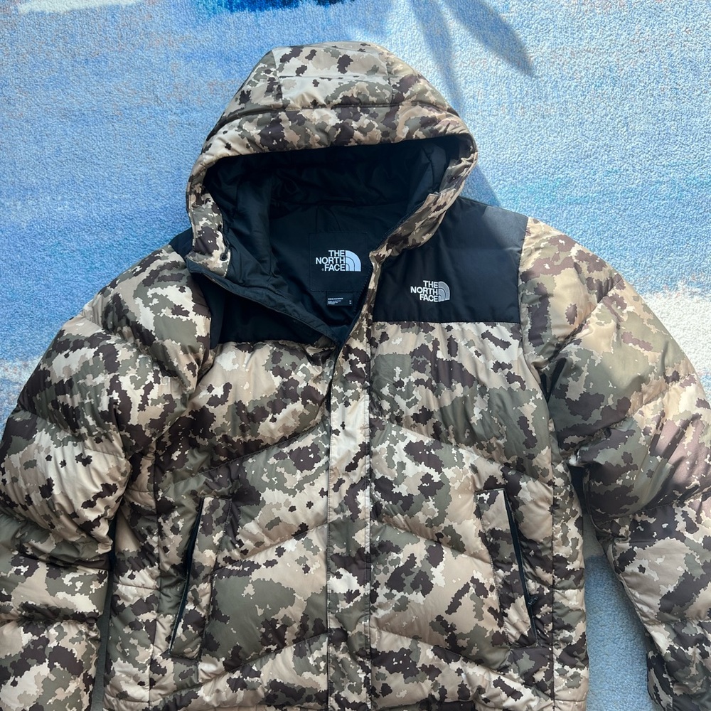The North Face Brown Camouflage Jacket